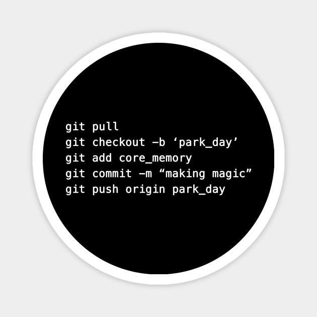 git magic Magnet by mainstvibes